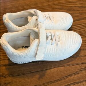 White Kids Hip Hop/Cheer Tennis Shoes